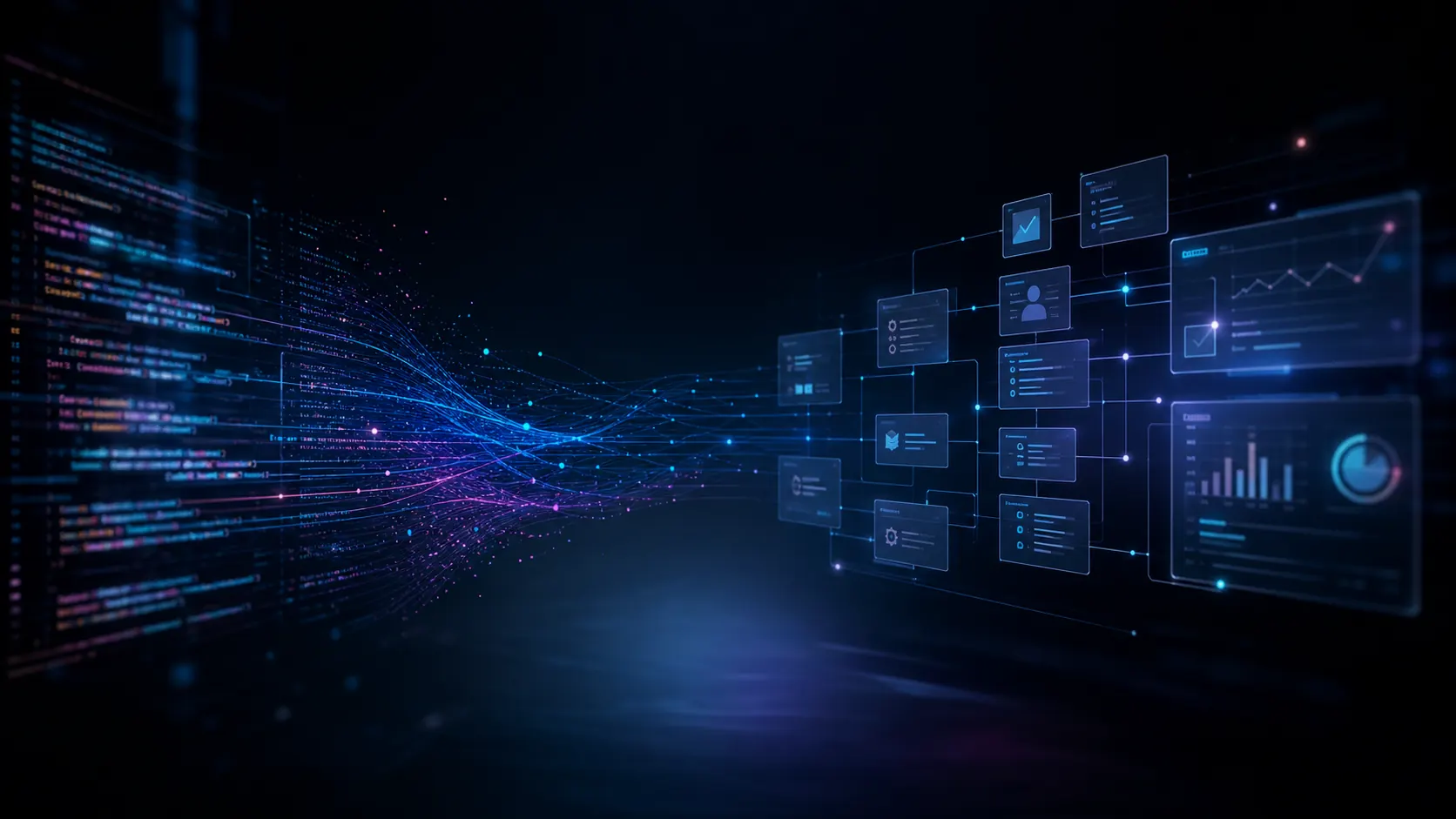 Application code evolving into a finished digital product
